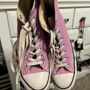 Purple Hightop Converse